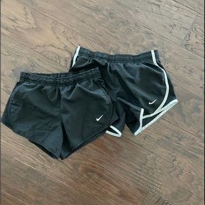 2 Pair of Nike Work Out Shorts